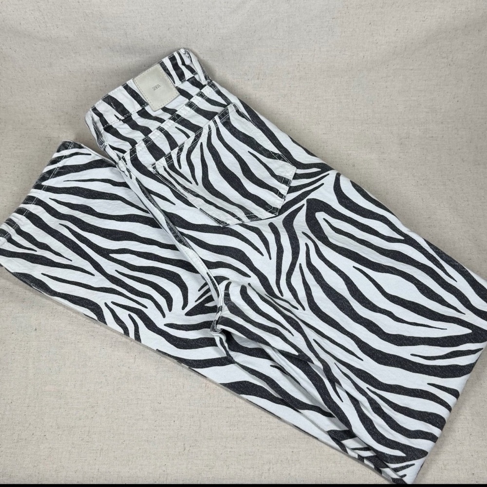 Zara Animal Print Pants